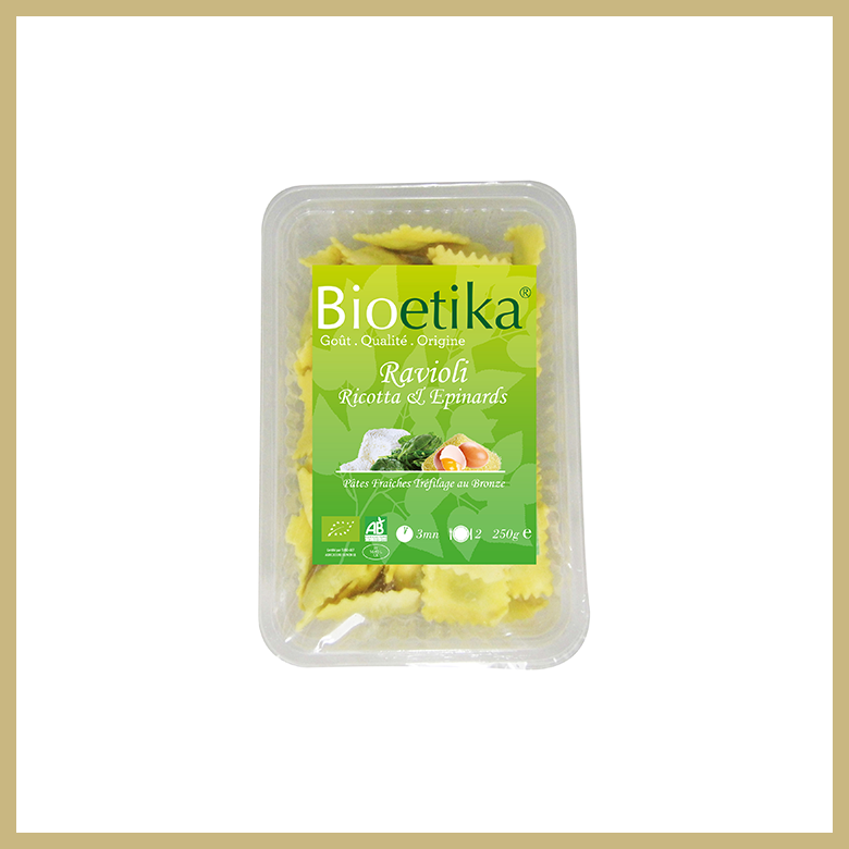 ravioli ricotta epinard