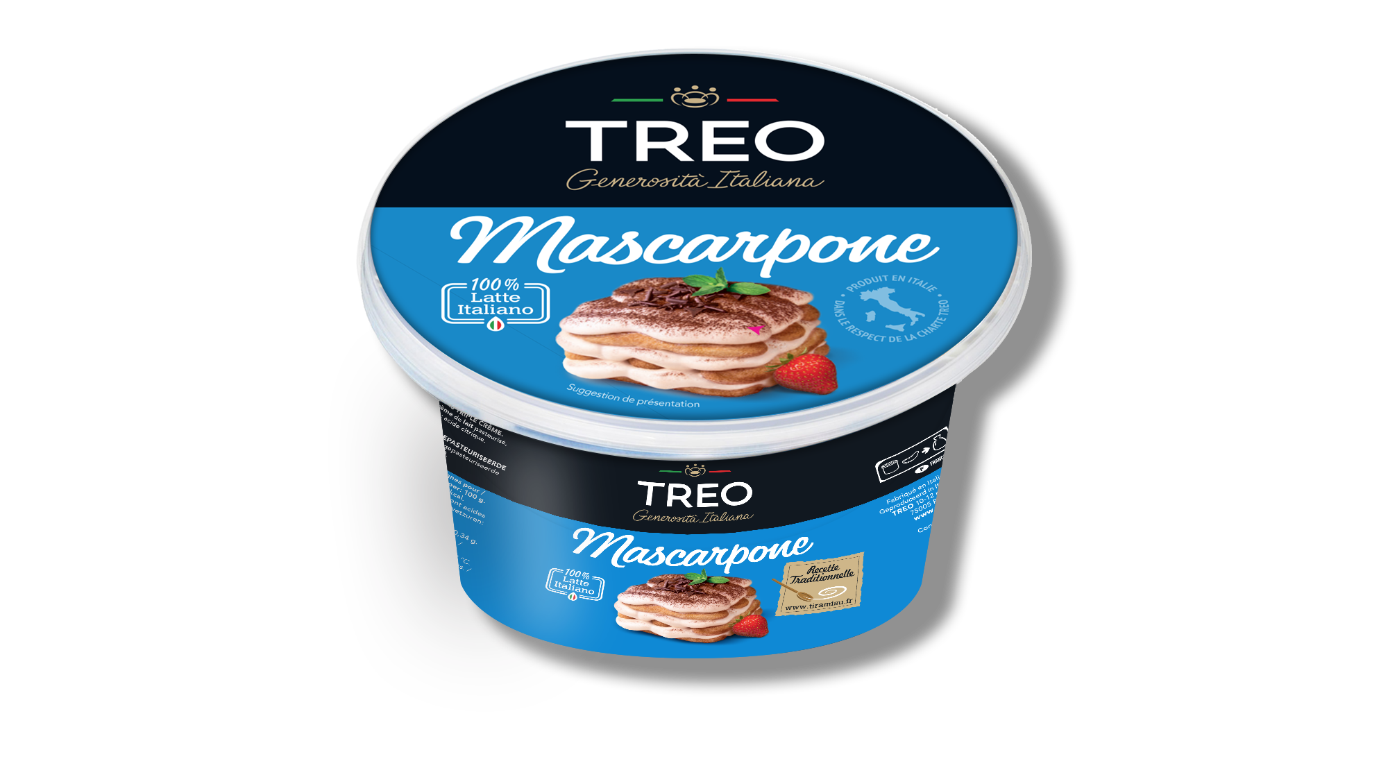 Mascarpone 500g TREOITALIA